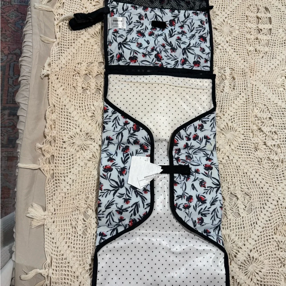 Skip Hop Black and Red Floral Changing Pad